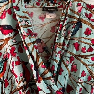 Retrolicious Vintage Red Bird Sundress